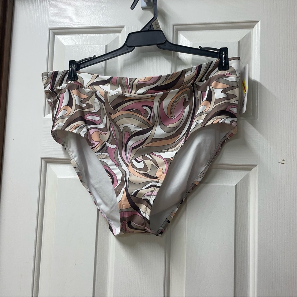 Swirl Pattern Bikini Bottoming BNWT